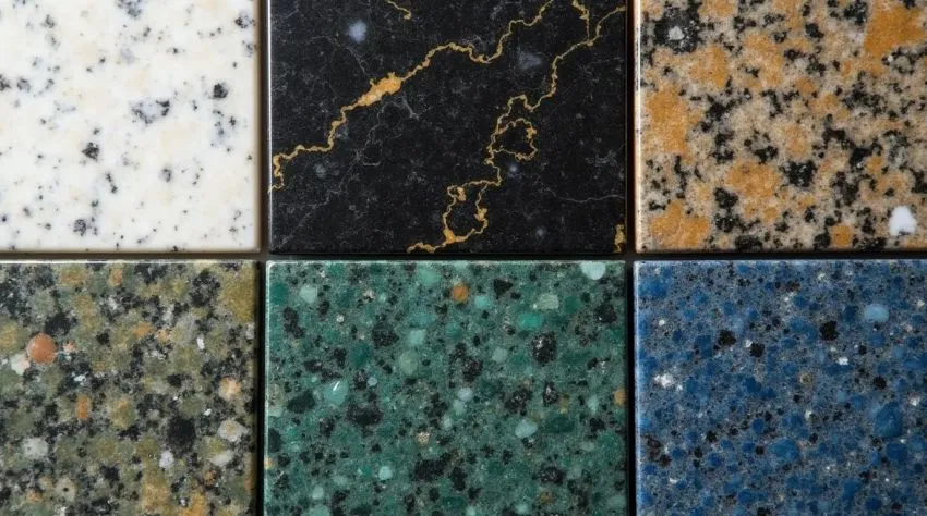 انواع رنگ گرانیت